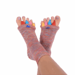 Adjustační ponožky pro jemnou korekci postavení prstů - Multicolor