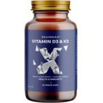 Vitamin D3 + K2 pro kosti, klouby a stabilitu pohybu - 50 rostlinných kapslí